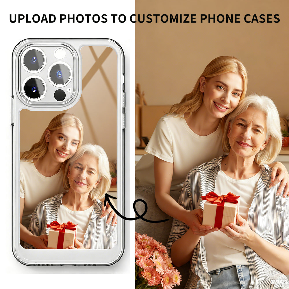Create a Unique Mother's Day Gift: Customize Her Phone Case with Your Photo!
