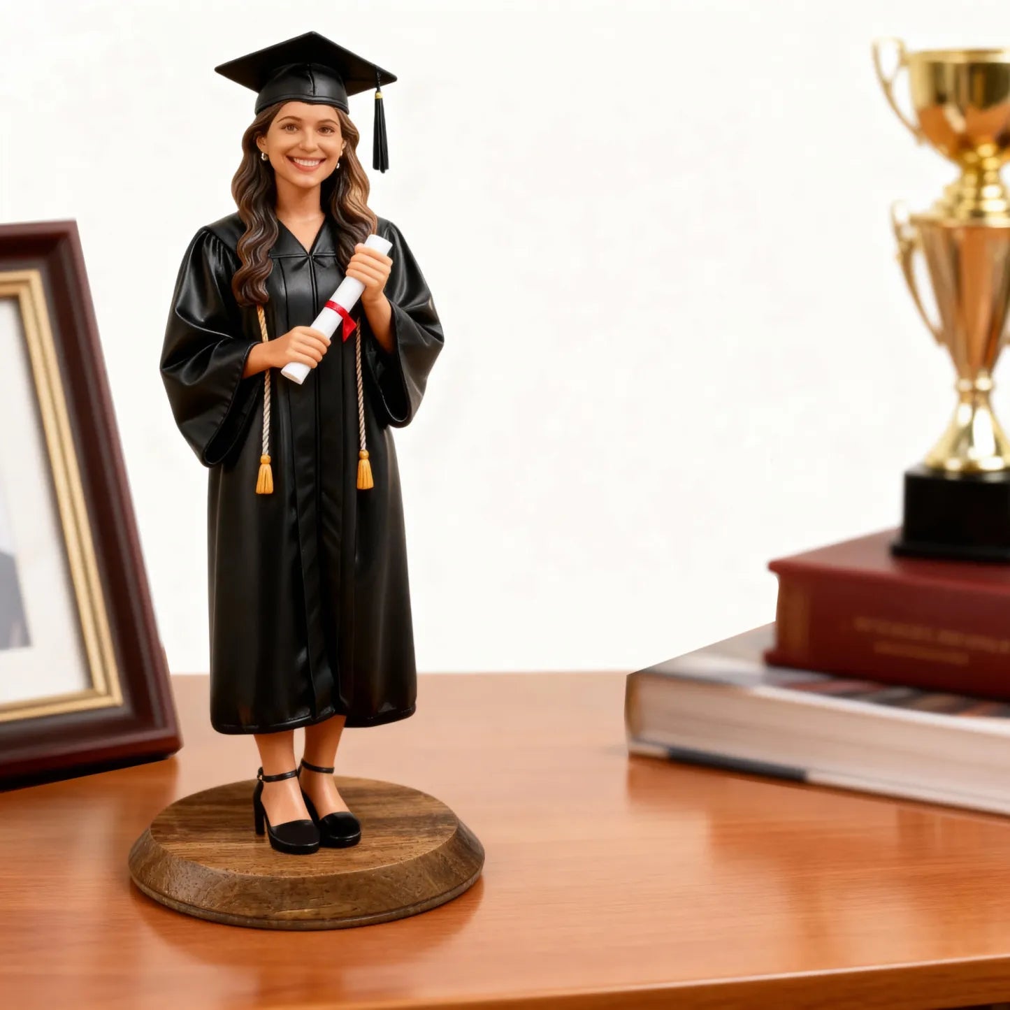 Personalized Highly Realistic Full-Color 3D Full Body Graduation Figurine